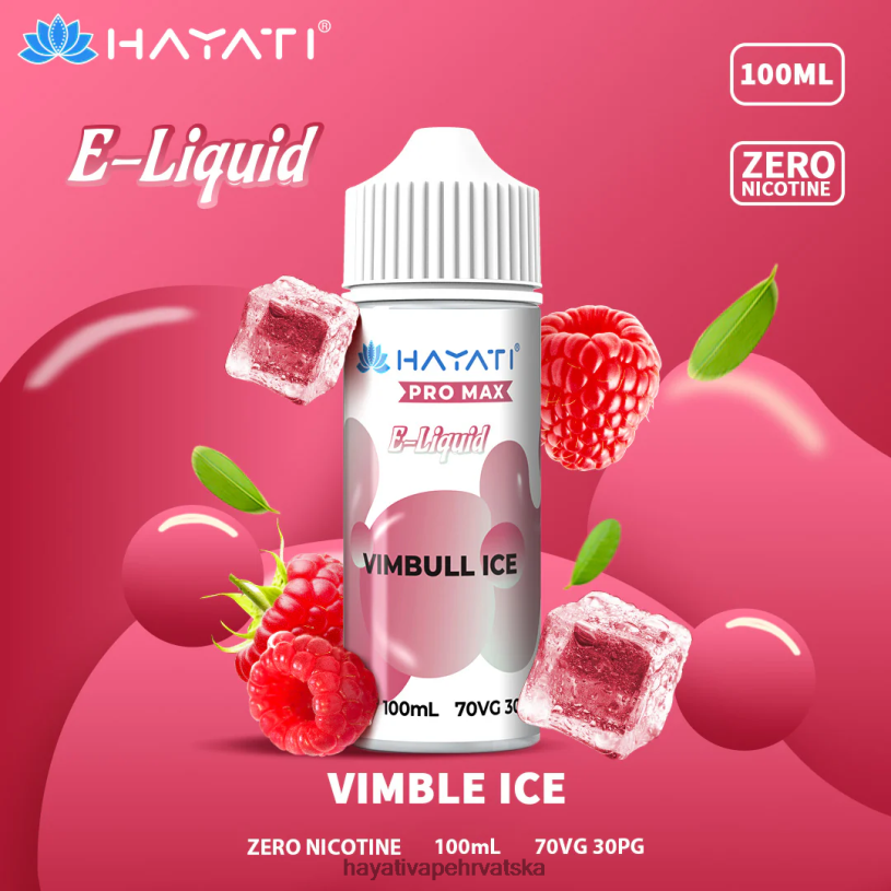 Hayati Flavour Vapes - Hayati Pro Max ničke soli 0D4PD259 vimbull ice