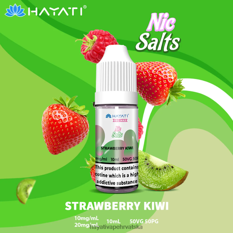 Hayati Vape Hrvatska - Hayati Pro Max ničke soli 0D4PD253 jagoda kivi
