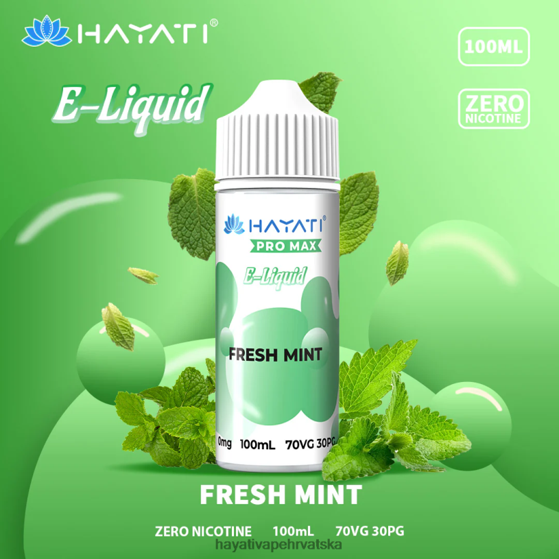 Hayati Vape Near Me - Hayati Pro Max ničke soli 0D4PD255 svježa menta