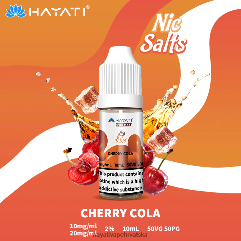 Hayati Vape Review - Hayati Pro Max ničke soli 0D4PD236 cherry cola