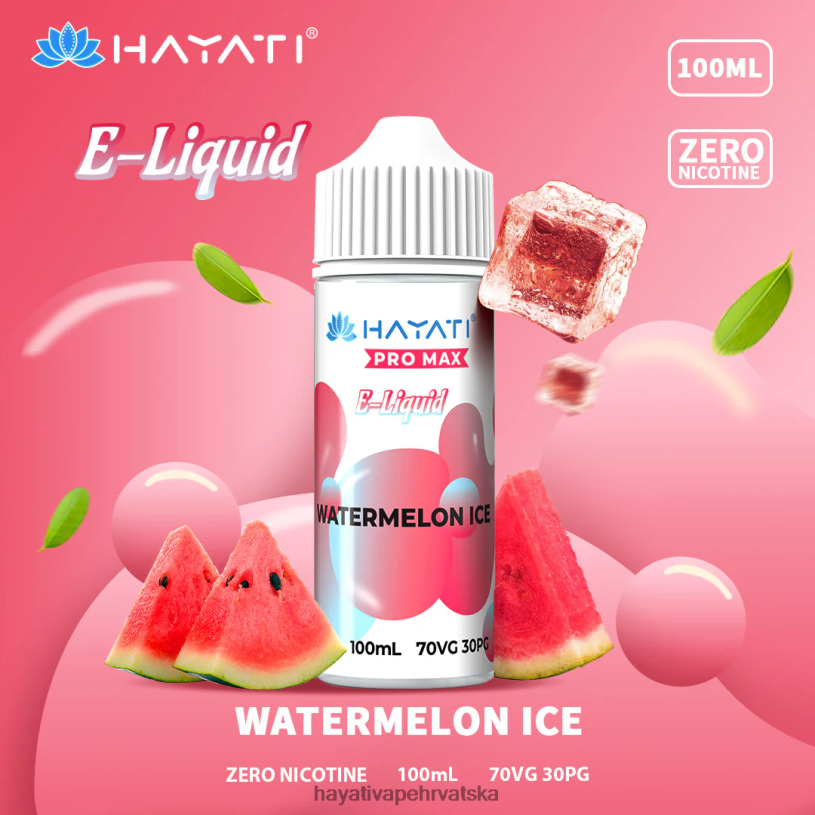 Hayati Vapes Wholesale - Hayati Pro Max ničke soli 0D4PD260 led od lubenice