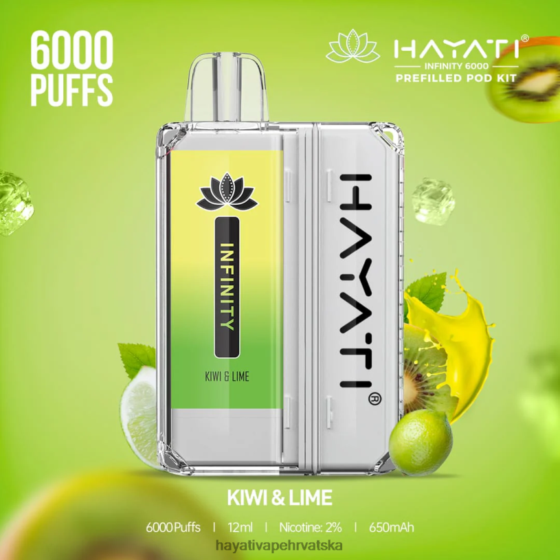 Hayati Zagreb - Hayati Infinity 6000 kompleta mahuna 0D4PD152 kivi & limeta