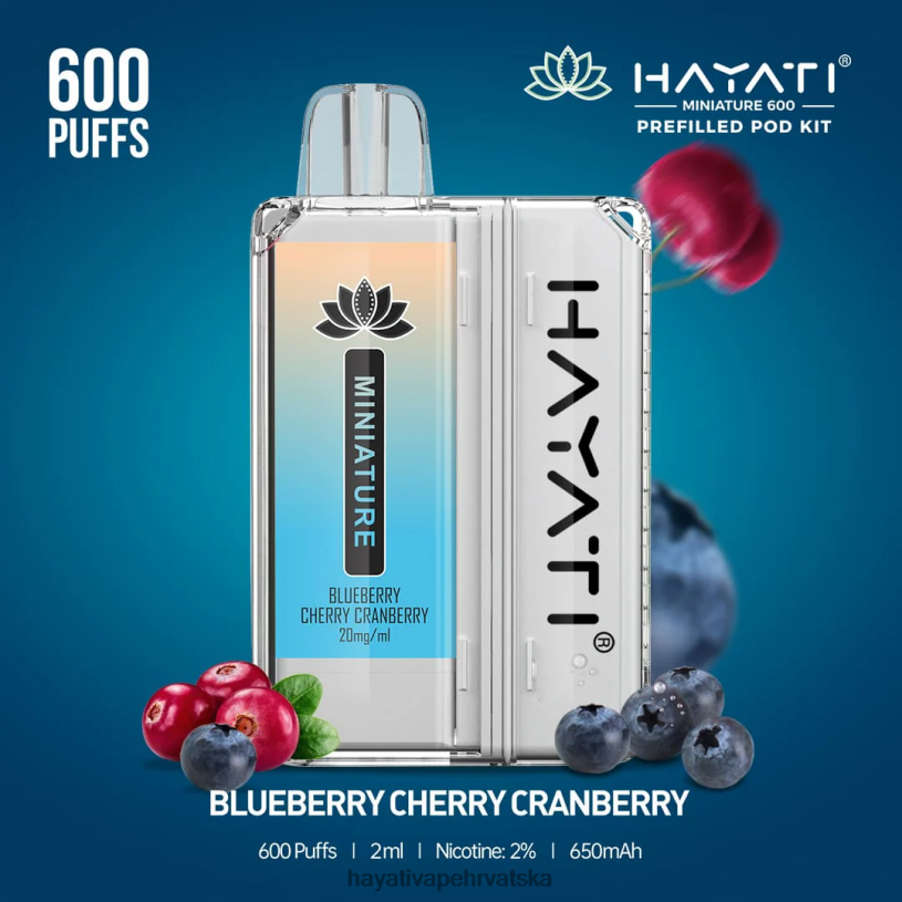 Hayati Hrvatska - Hayati Miniature 600 kompleta mahuna 0D4PD31 borovnica trešnja brusnica