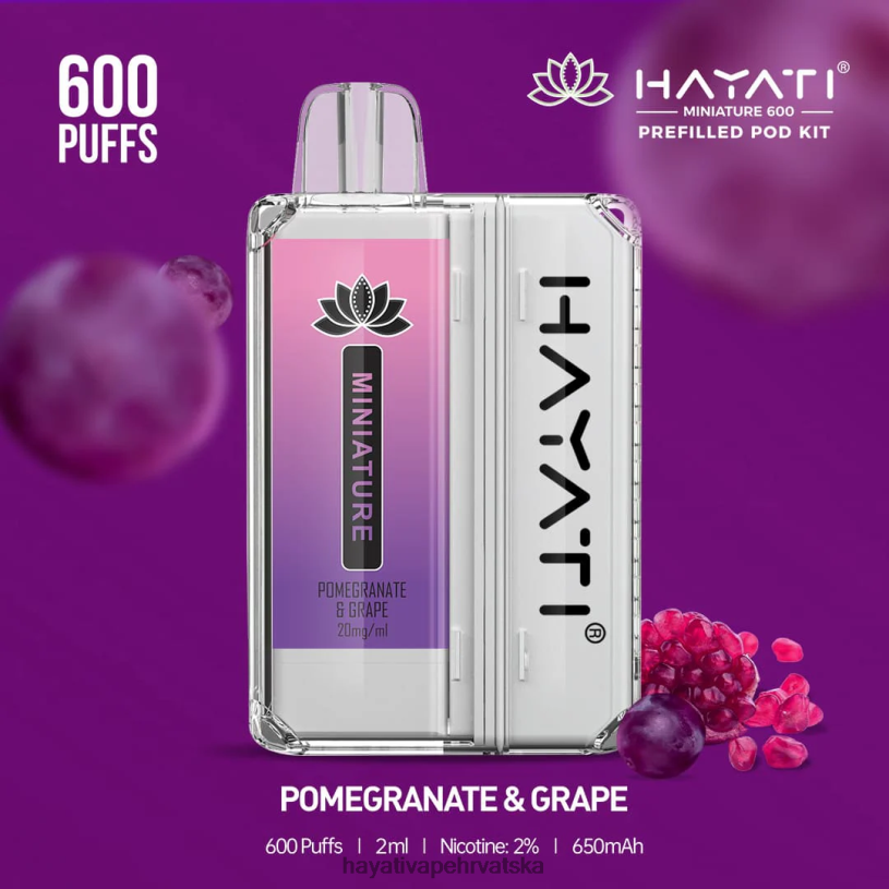 Hayati Zagreb - Hayati Miniature 600 kompleta mahuna 0D4PD42 šipak & grožđe