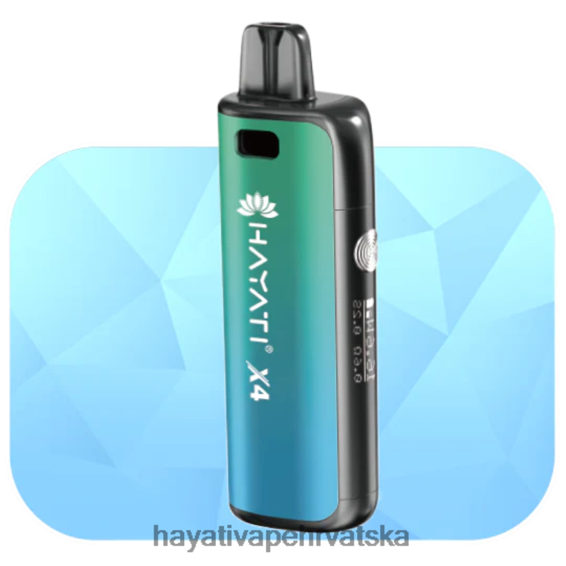 Hayati Flavour Vapes - Hayati X4 sustav mahuna za ponovno punjenje 0D4PD59 aurora zelena