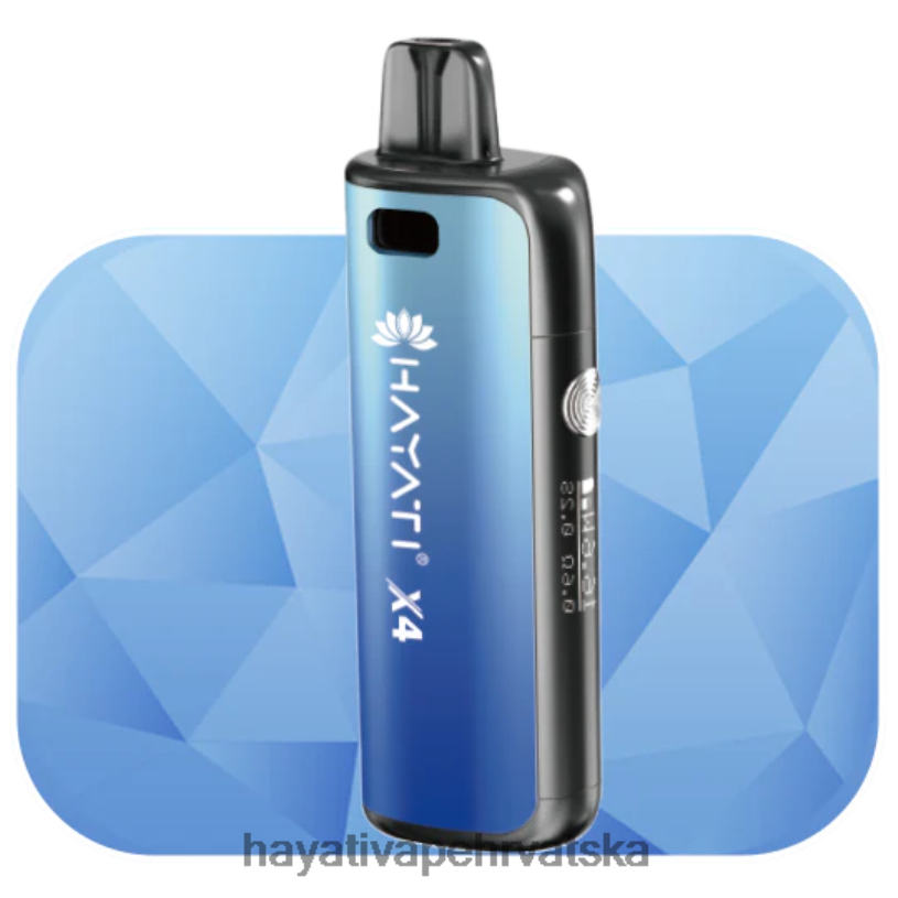 Hayati Vape Hrvatska - Hayati X4 sustav mahuna za ponovno punjenje 0D4PD63 bujično plavo