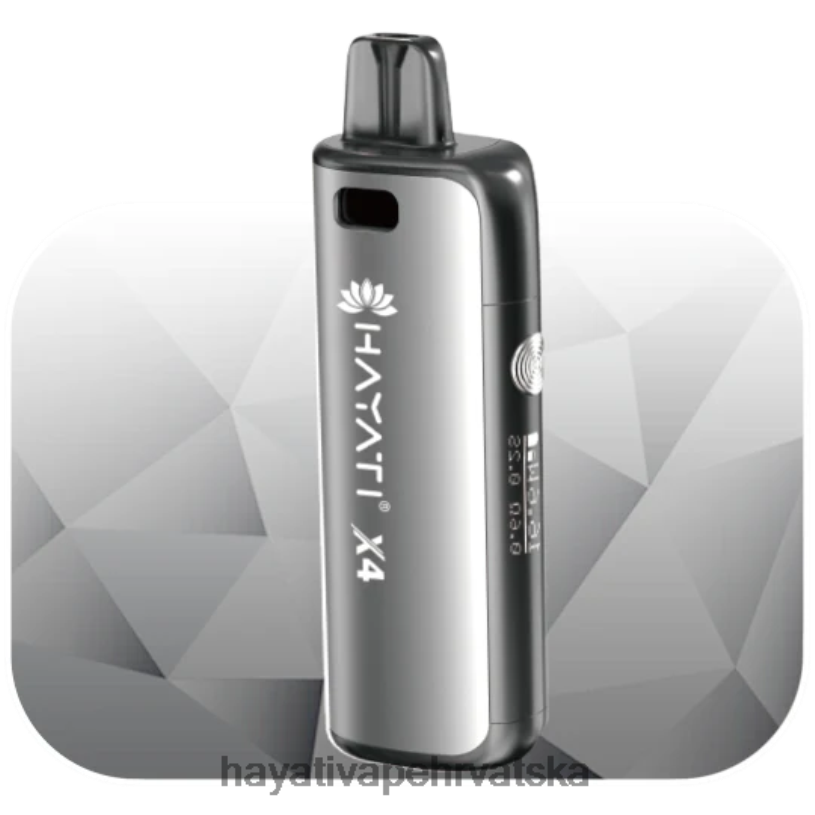 Hayati Vapes Wholesale - Hayati X4 sustav mahuna za ponovno punjenje 0D4PD60 ponoćno siva