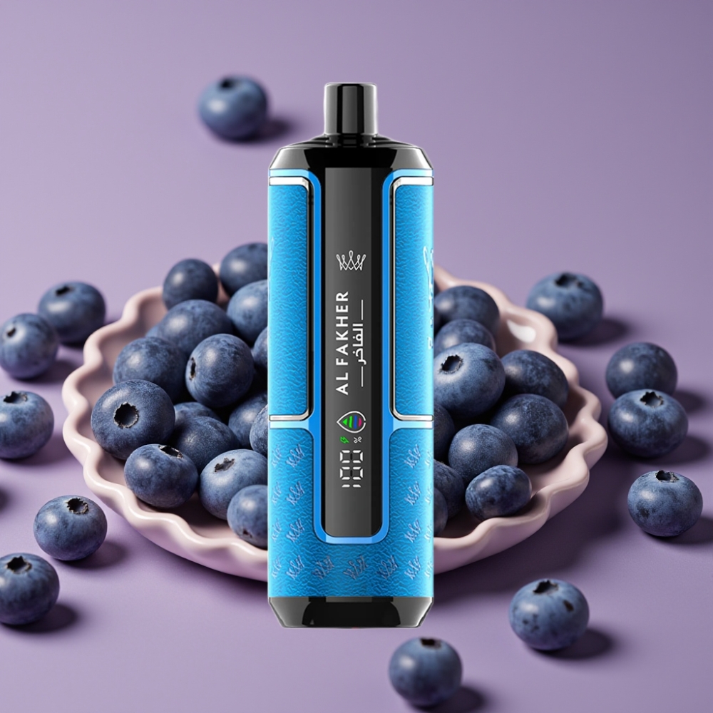 Al Fakher Crown Bar 15K Hypermax DTL 22ml/600mAh/15K puševa/6mg/ml Plavi gummi