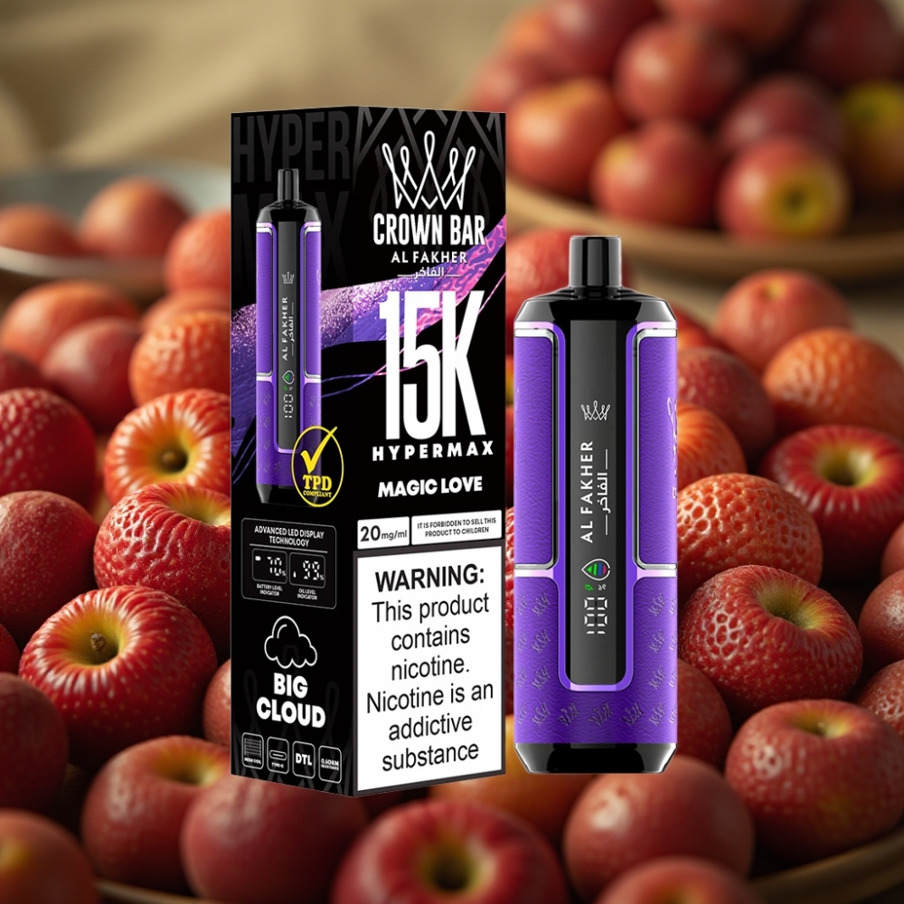 Al Fakher Crown Bar 15K Hypermax Magic Ljubav 22ml/600mAh/15K puffova