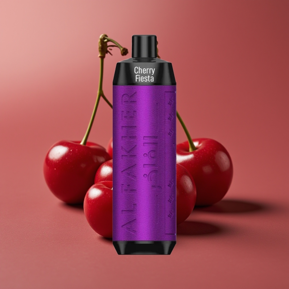 Al Fakher Crown Bar 8000 Crystal Jednokratna Vape Cherry Fiesta 18ml 5mg 8000 puffs