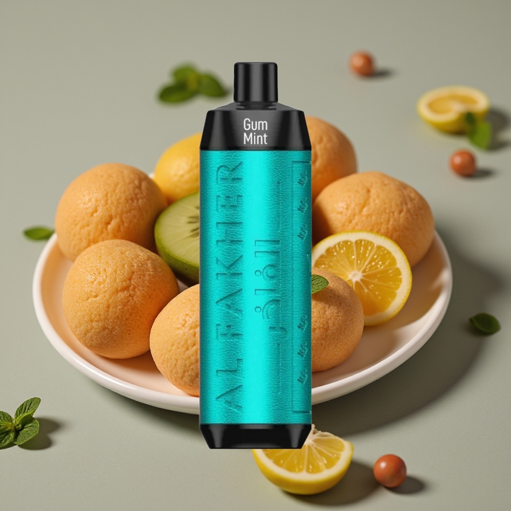 Al Fakher Crown Bar 8000 Crystal Jednokratna Vape Gum Mint (18ml, 5mg, 8000 Puffs)