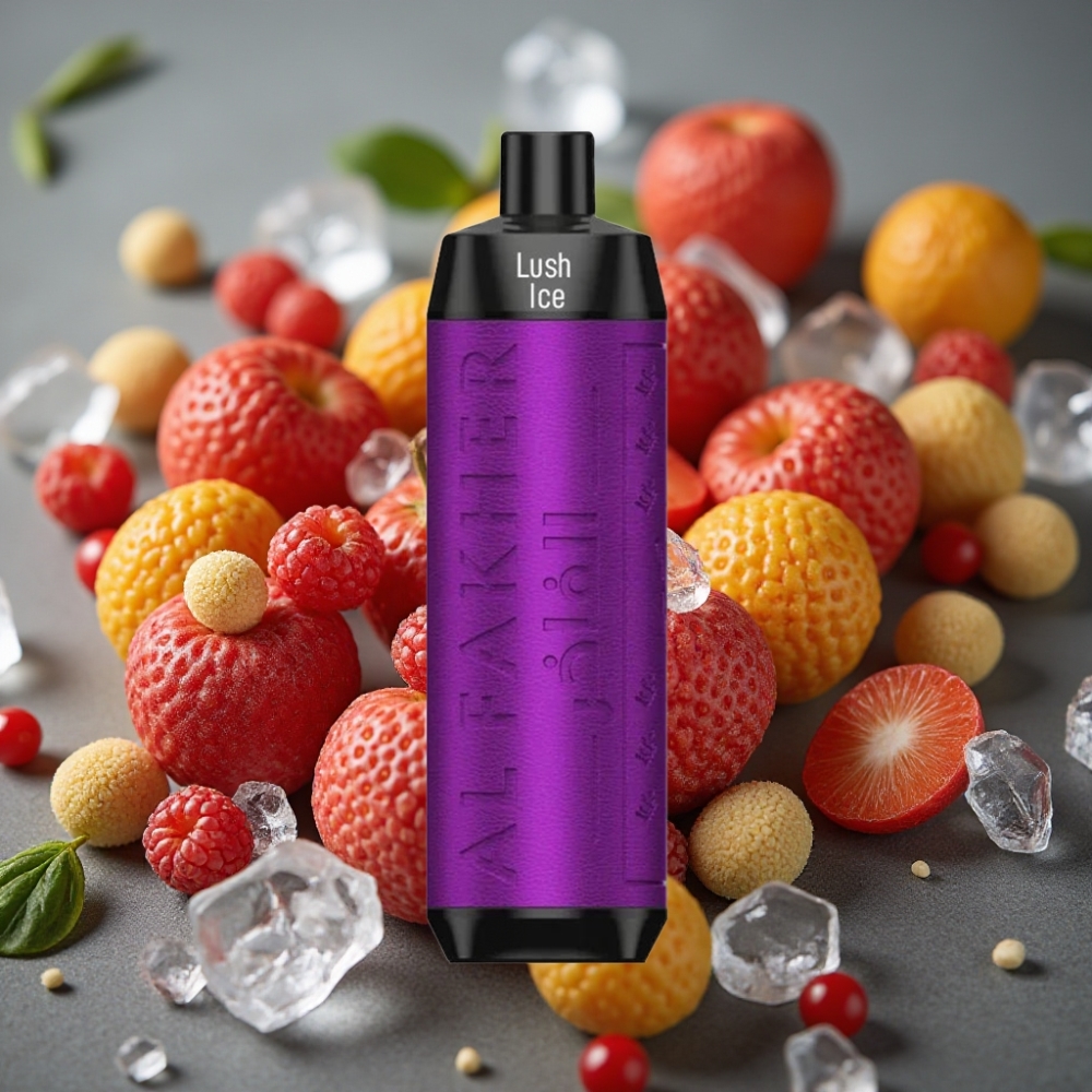 Al Fakher Crown Bar 8000 Crystal Jednokratna Vape Ice Lush, 18ml, 5mg, 8000 puffs