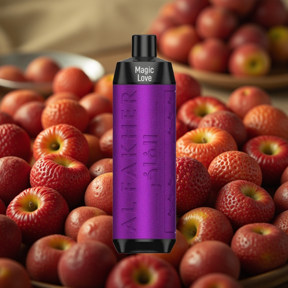 Al Fakher Crown Bar 8000 Crystal Jednokratna Vape Magic Ljubav, 18ml, 5mg, 8000 pufova