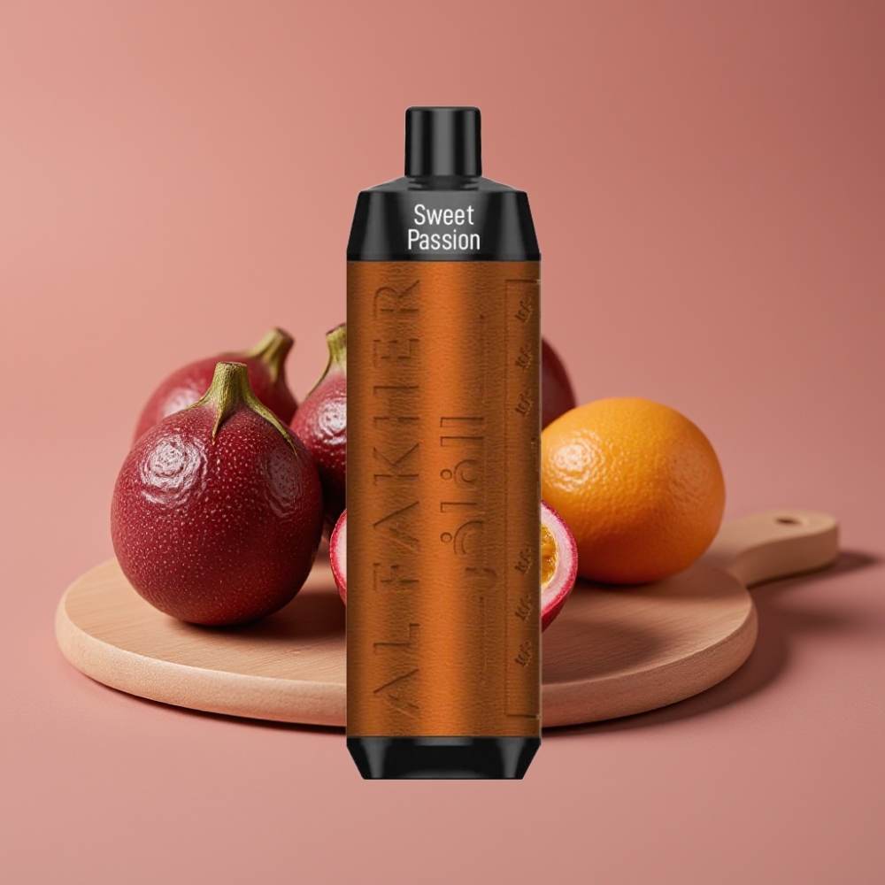 Al Fakher Crown Bar 8000 Crystal Jednokratna Vape Slatka Marakuja, 18ml, 5mg, 8000 pufova