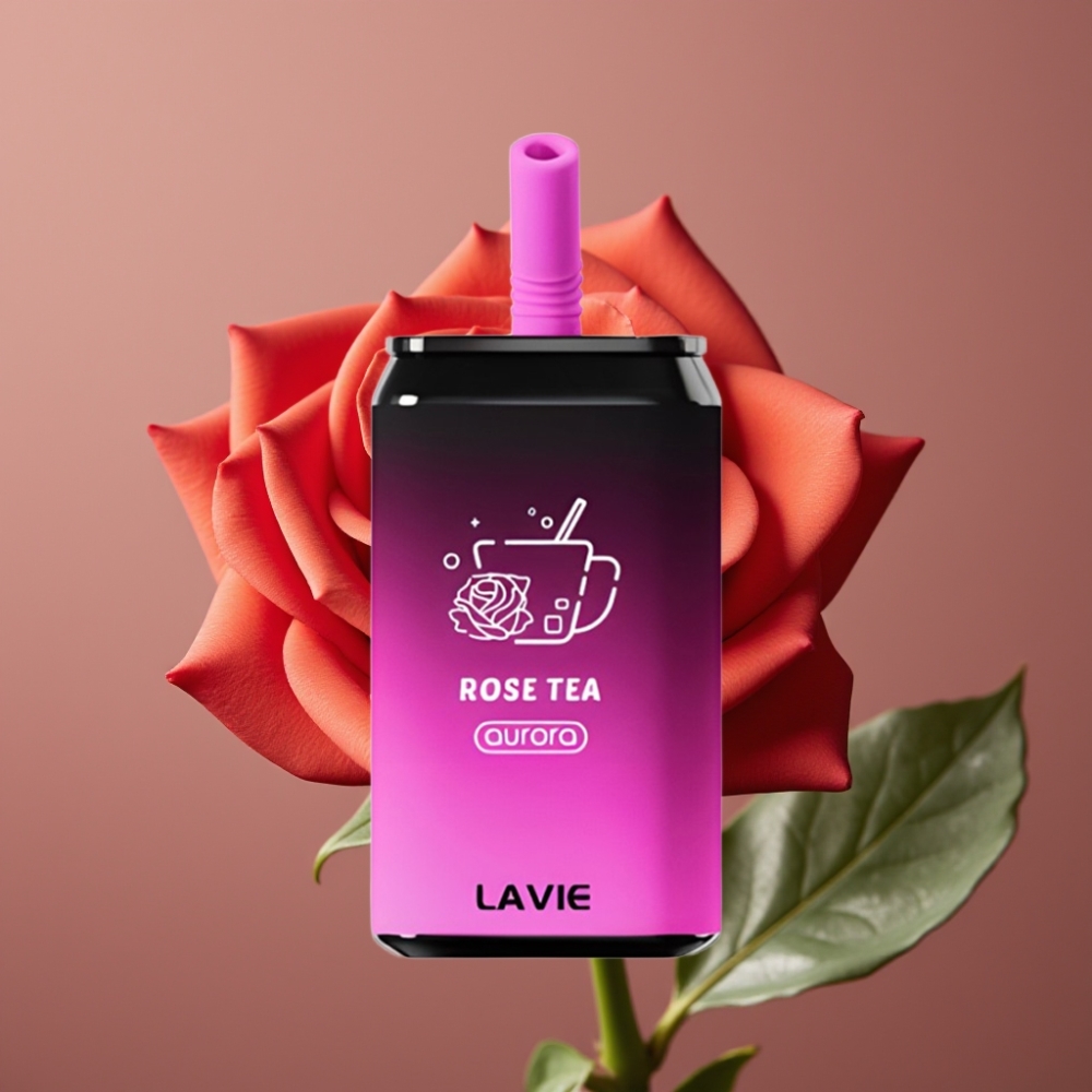 LAVIE Aurora 11000 Puffs Ružin čaj, 22ML, 650mAh, 5% nikotina