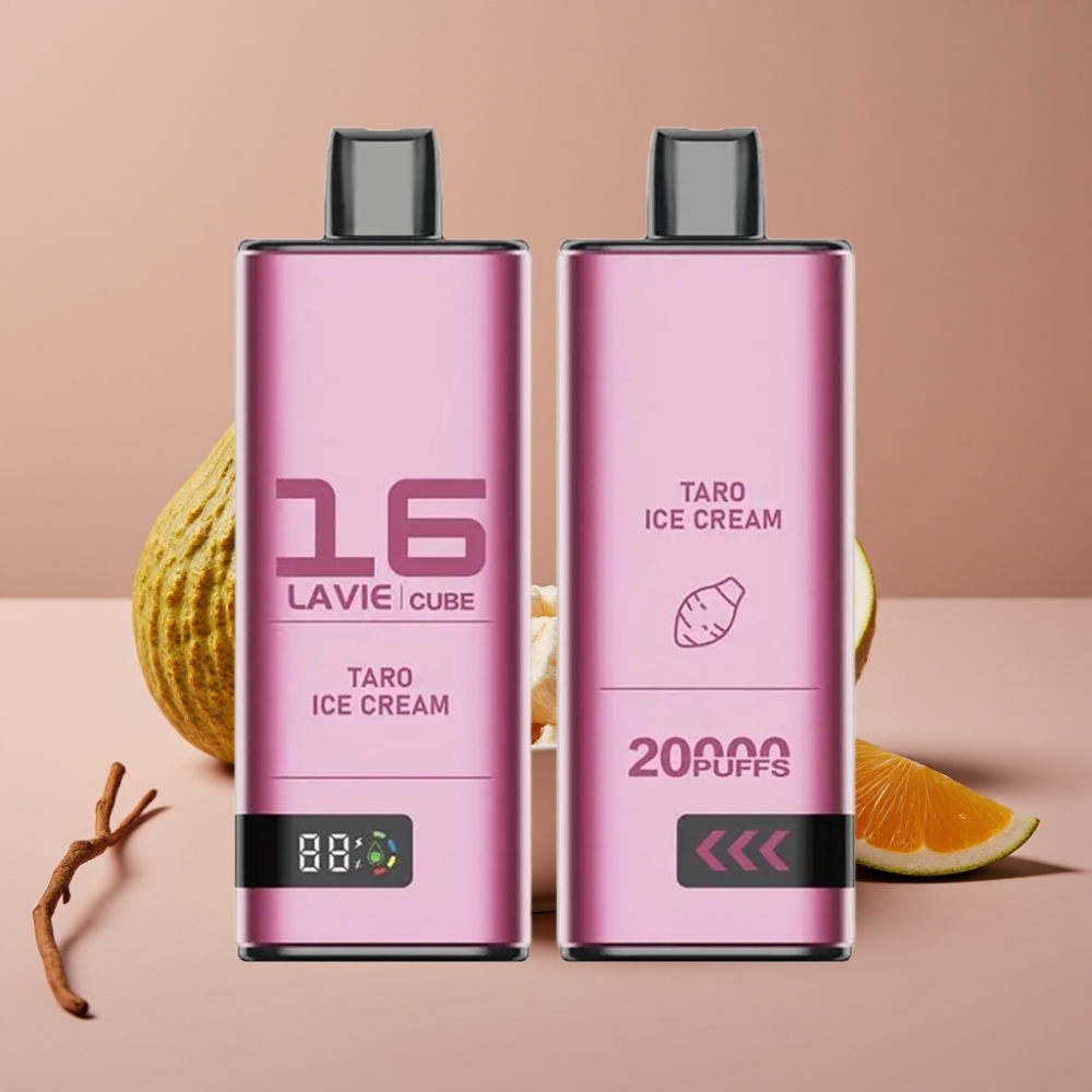 Lavie Cube 20000 Puffs Jednokratna Vape Taro Sladoled, 28ML, 2%/5%
