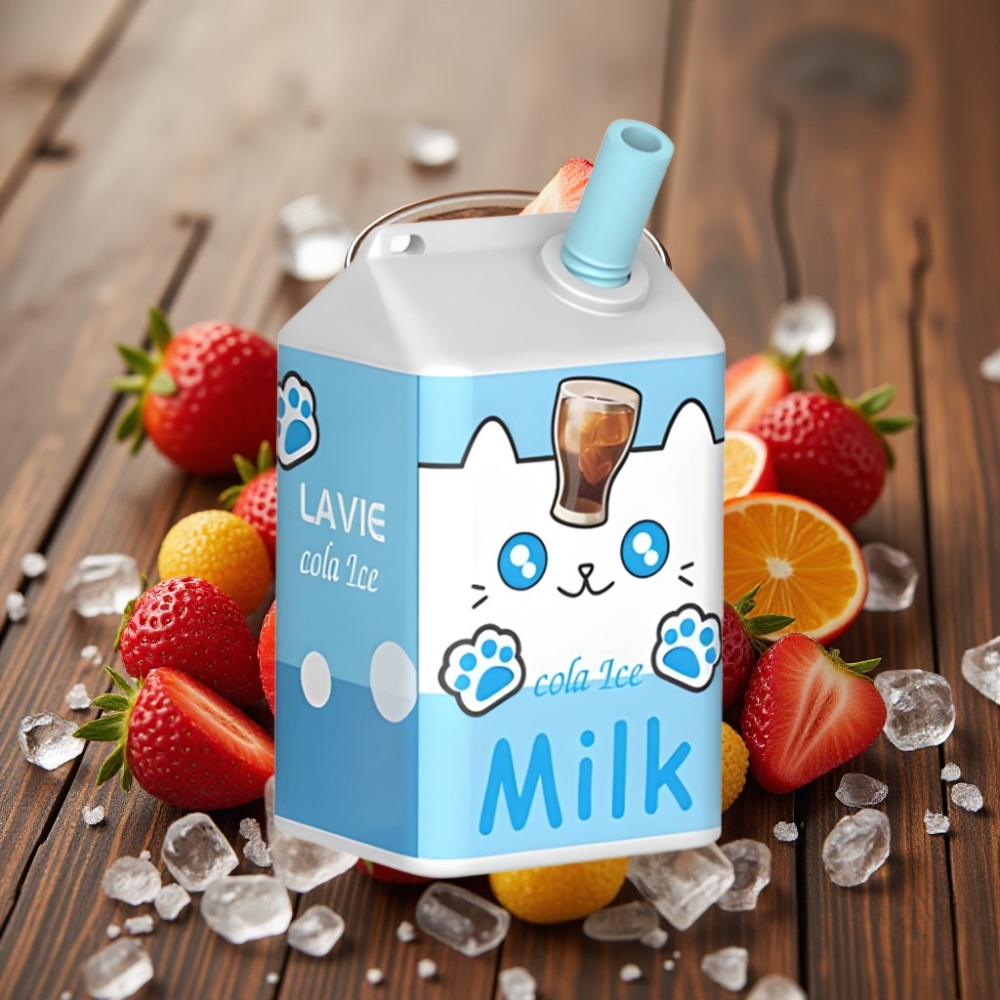 LAVIE Milk 7000 Puffs Cola Ice 16ML, 600mAh, 7000 Pufova