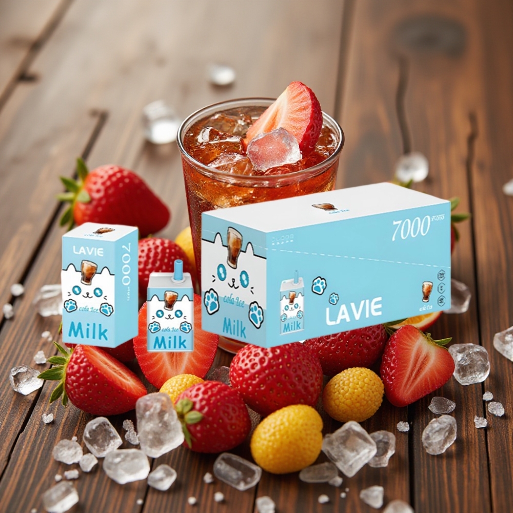 LAVIE Milk 7000 Puffs Cola Ice 16ML, 600mAh, 7000 Pufova
