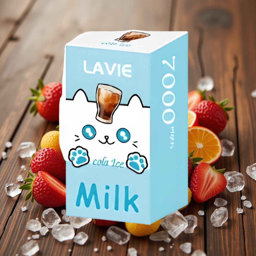 LAVIE Milk 7000 Puffs Cola Ice 16ML, 600mAh, 7000 Pufova