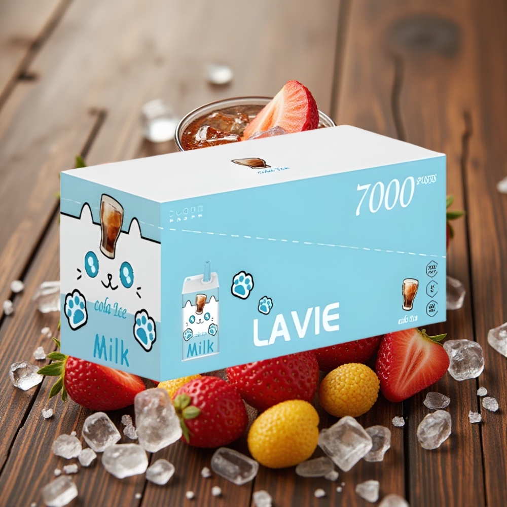 LAVIE Milk 7000 Puffs Cola Ice 16ML, 600mAh, 7000 Pufova