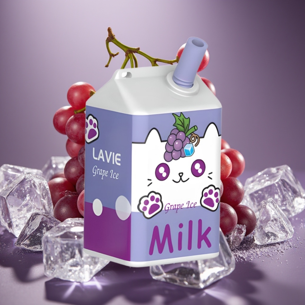 LAVIE Milk 7000 Puffs Grožđe Ice 16ML 600mAh 5%