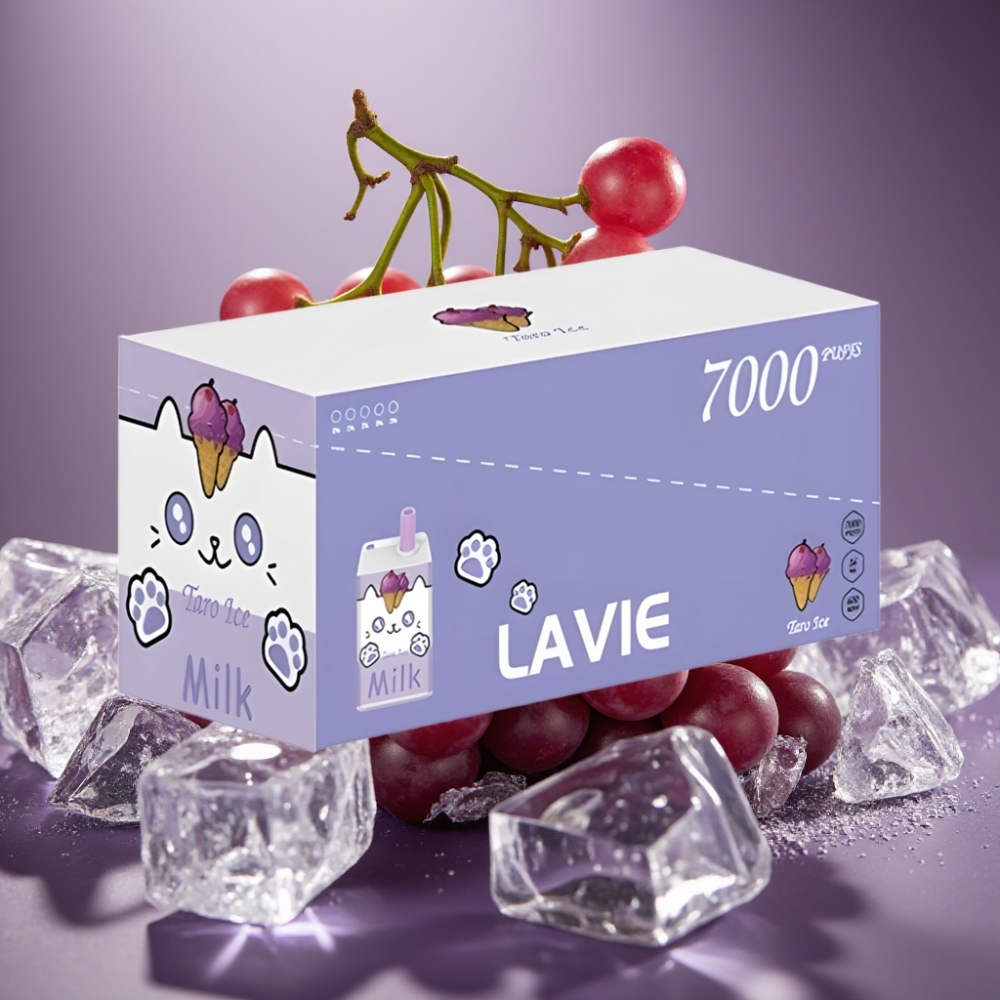 LAVIE Milk 7000 Puffs Grožđe Ice 16ML 600mAh 5%