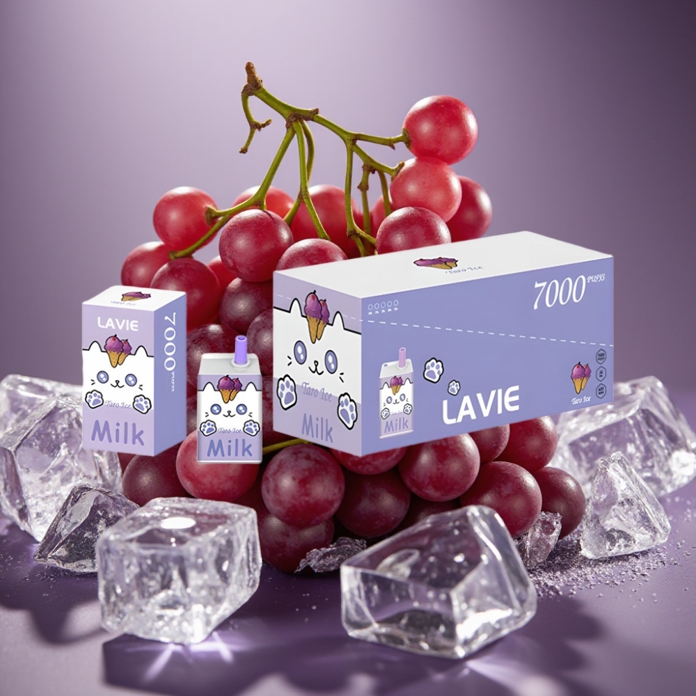 LAVIE Milk 7000 Puffs Grožđe Ice 16ML 600mAh 5%