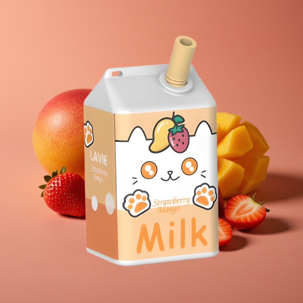 LAVIE Milk 7000 Puffs Jagoda Mango 16ML 600mAh Type C