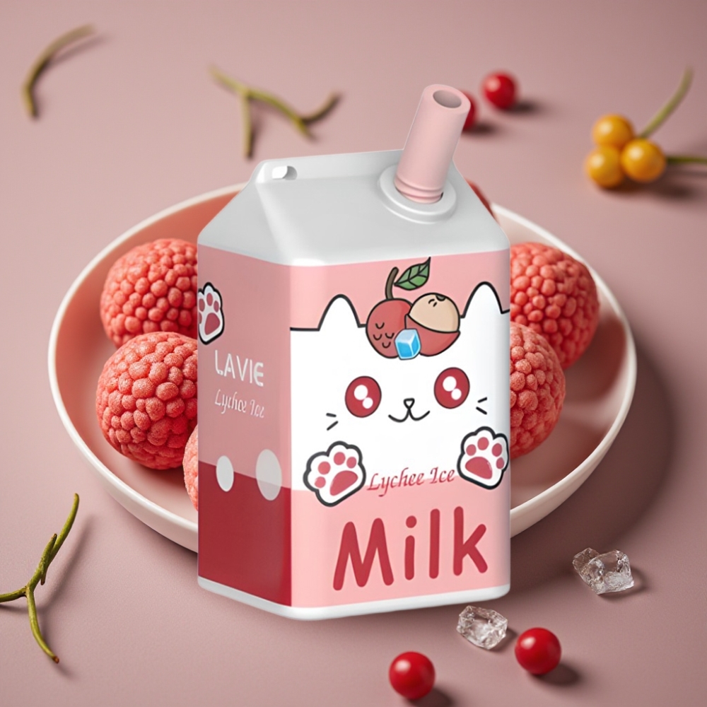 LAVIE Milk 7000 Puffs Liči Led 16ML, 600mAh, Type C