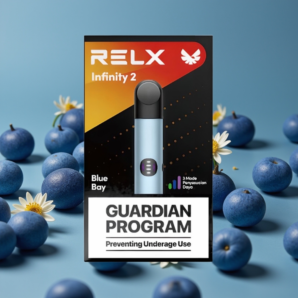 RELX Infinity 2 Vape Uređaj Plavi, 1.9 ml, 600-650 pufova, 440mAh