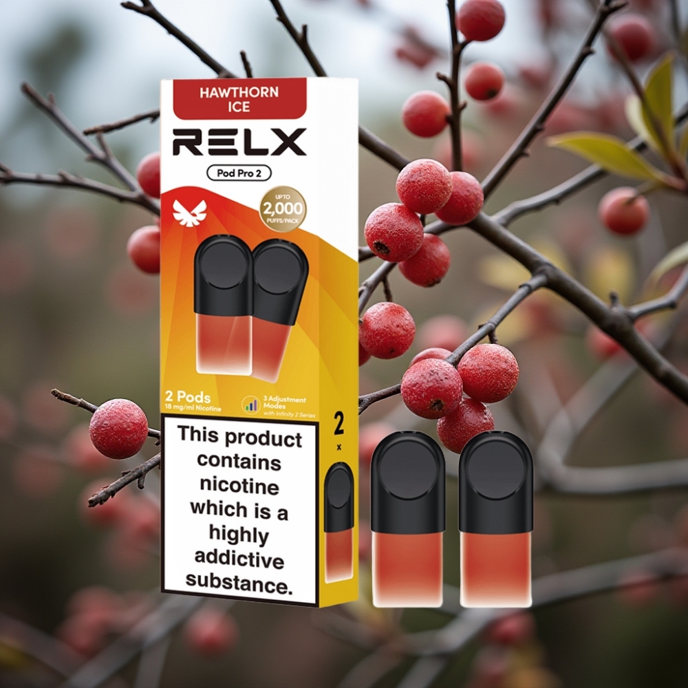 RELX Pod Pro 2 Glog led 1,8% nikotina, 600 puševa, 1,9ml, 3 načina napona
