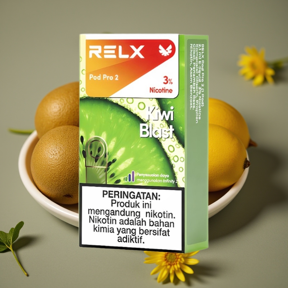 RELX Pod Pro 2 Kiwi Blast 3% 600 puffs 1.9ml