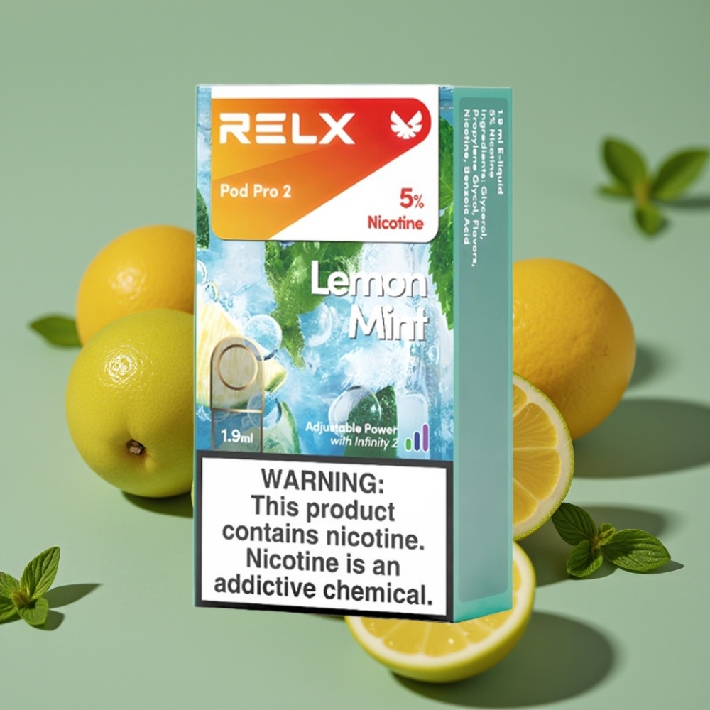RELX Pod Pro 2 Limeta Menthol 5%, 1.9ml, 600 puffs