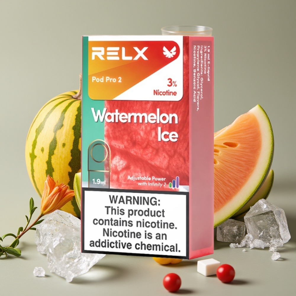 RELX Pod Pro 2 Lubenica Led 3%, 1.9ml, 600 pufova