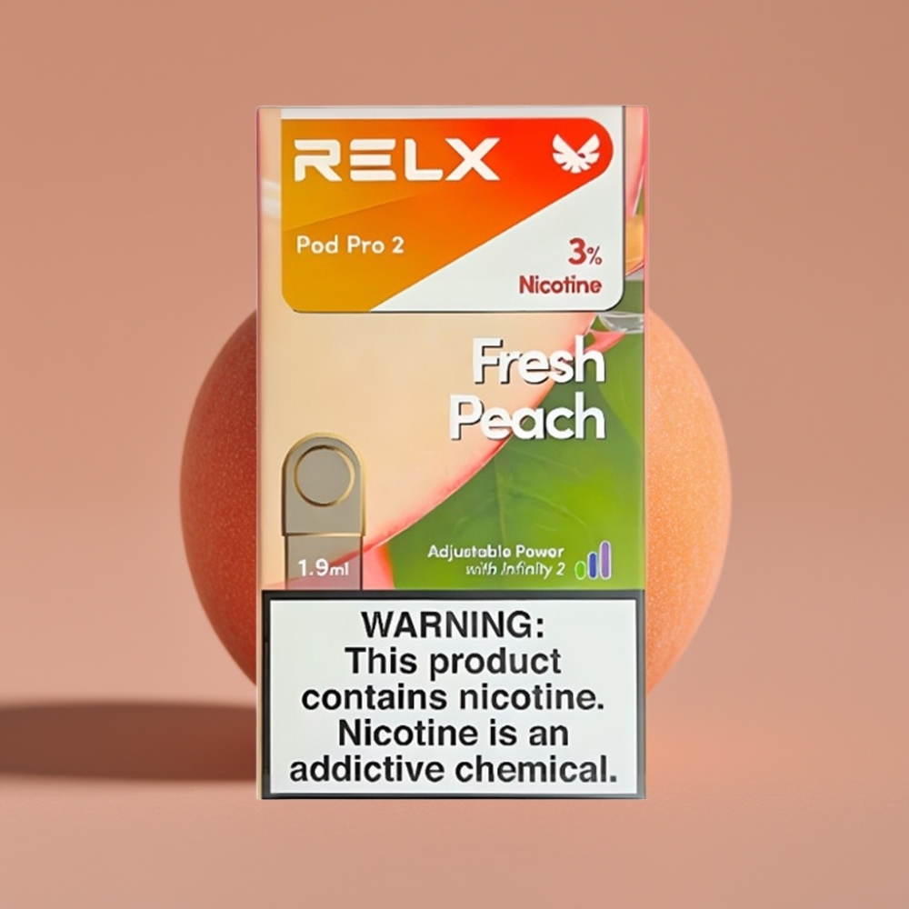 RELX Pod Pro 2 Svježa Breskva 3% 600 puffs 1.9ml