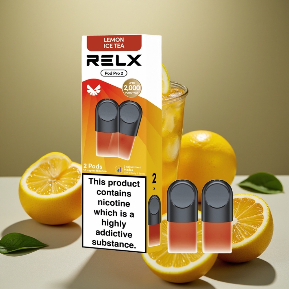 RELX Pod Pro 2 Čaj-Ledeni Limun 1,8% 1,9ml 600 puffova