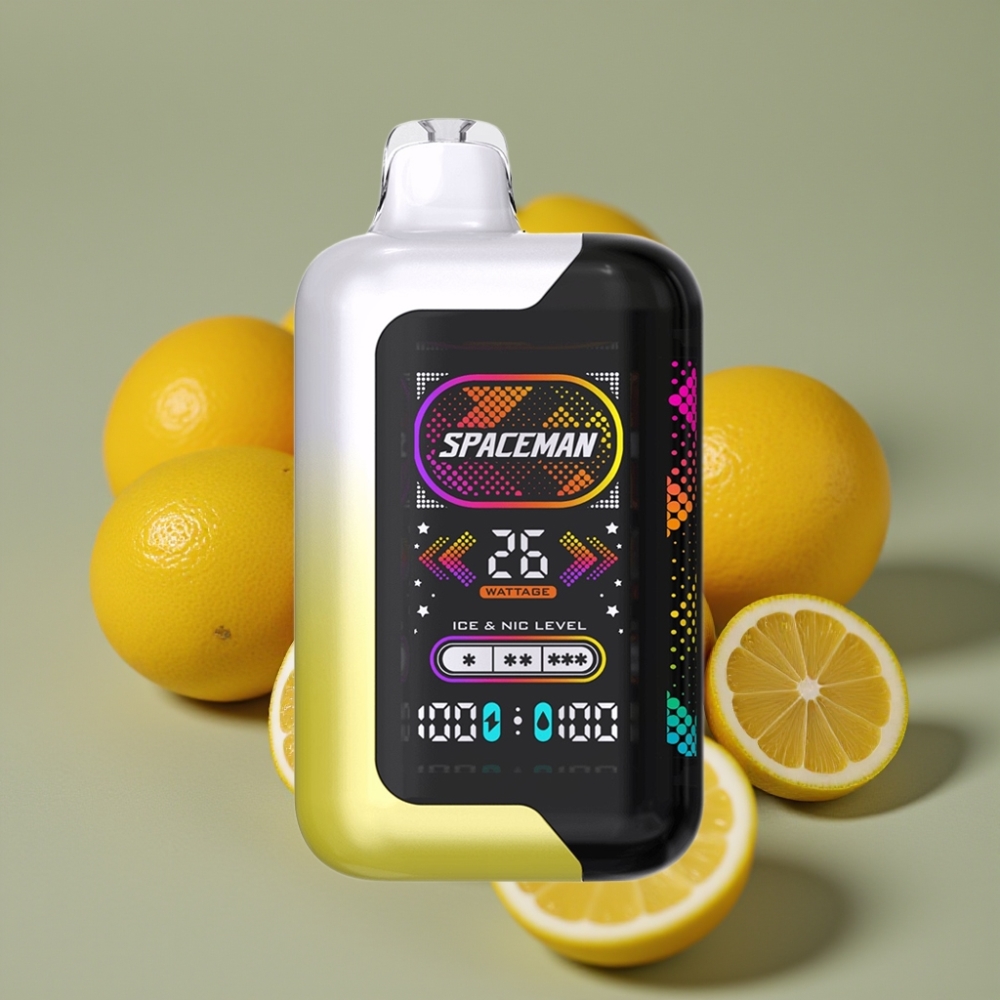 SMOK SPACEMAN SP40000 Zero Nikotin Jednokratna 20ml 40000 puševa 1000mAh LED ekran Limun Pop
