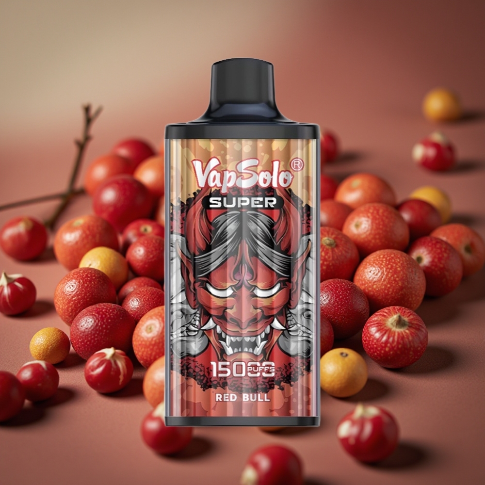 Vapsolo Super 15000 Puffs Red Bull 40ml 850mAh Type-C