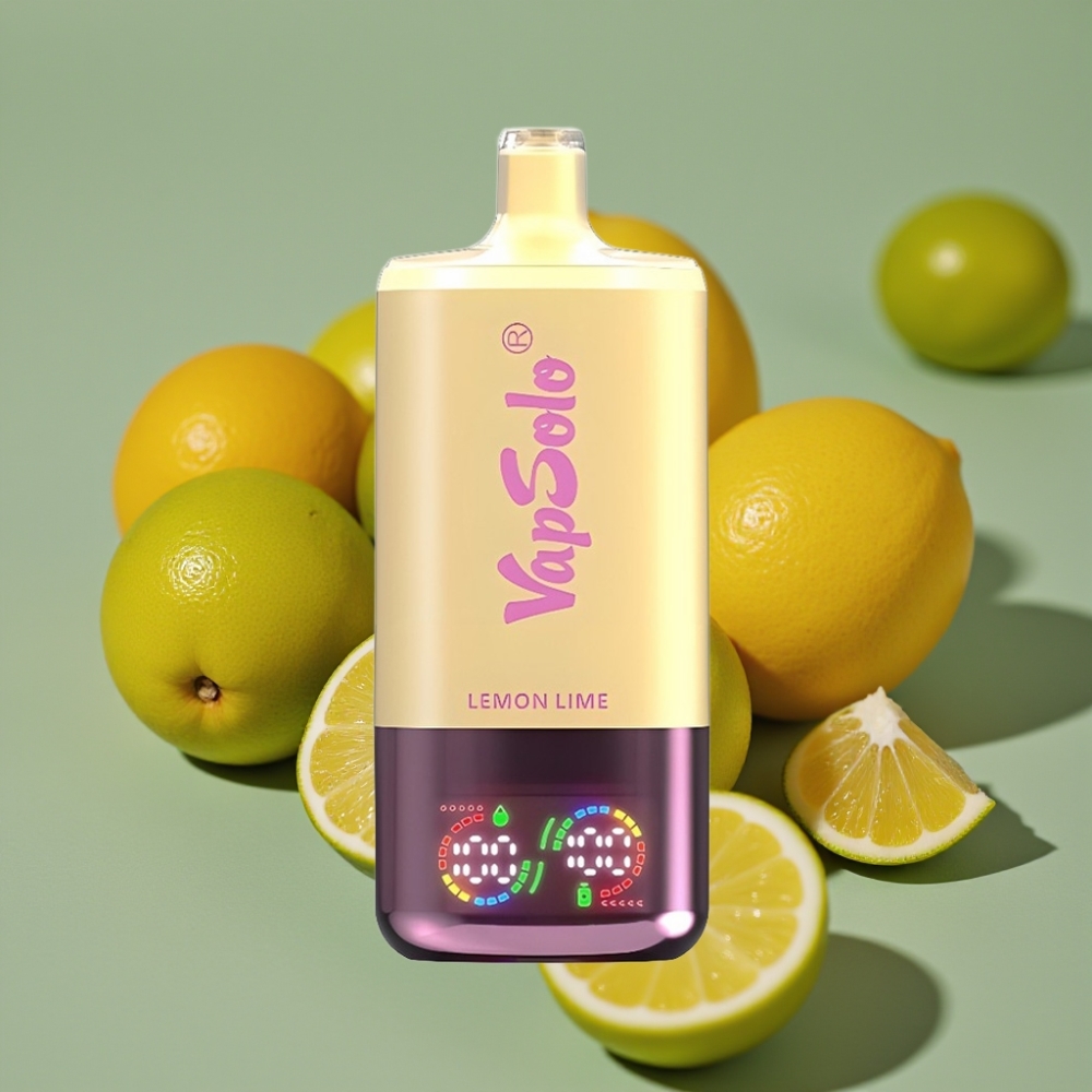 VapSolo Triple 30000 Puffs Limeta-Limun, 40ml, 20/50mg/ml, Type-C