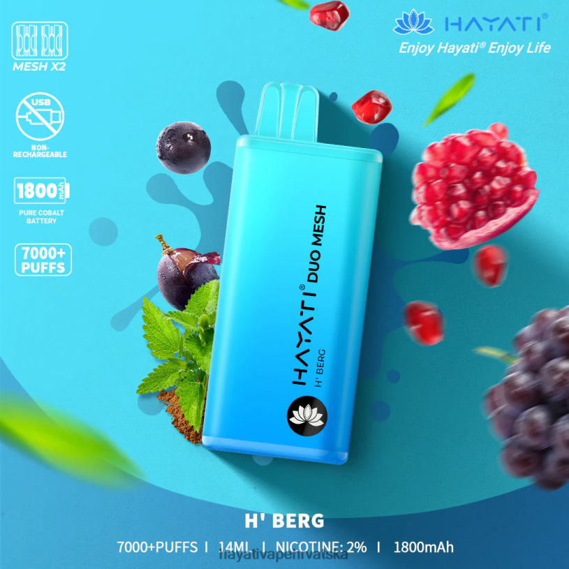 Hayati Hrvatska - Hayati Duo Mesh za jednokratnu upotrebu 0D4PD171 h' berg