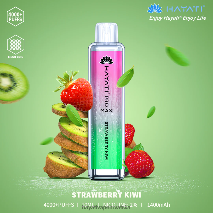 Hayati Vape Flavours - Hayati Pro Max za jednokratnu upotrebu 0D4PD134 jagoda kivi