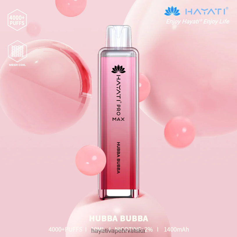Hayati Vape Review - Hayati Pro Max za jednokratnu upotrebu 0D4PD106 hubba bubba