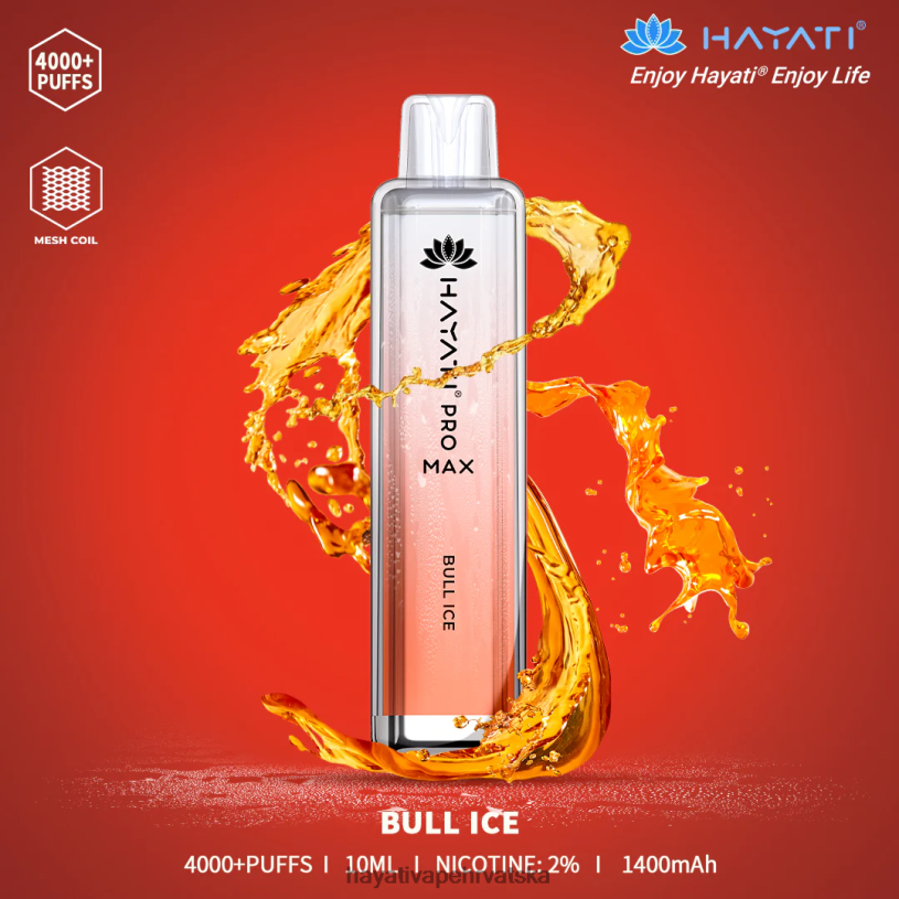Hayati Zagreb - Hayati Pro Max za jednokratnu upotrebu 0D4PD132 bikovski led