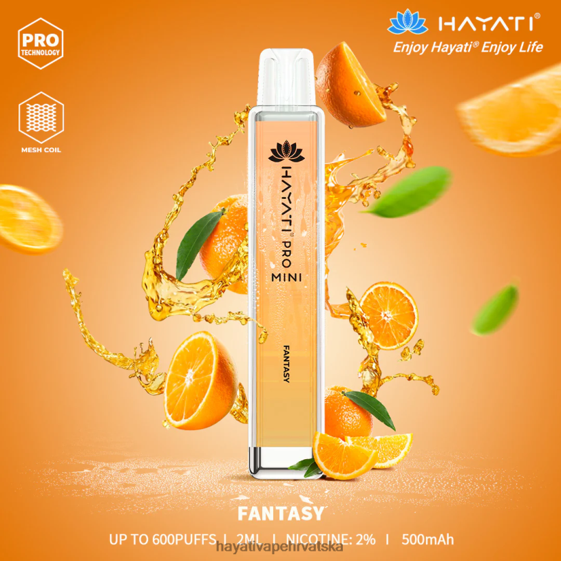 Hayati Flavours Hrvatska - Hayati Pro Mini za jednokratnu upotrebu 0D4PD27 fantazija